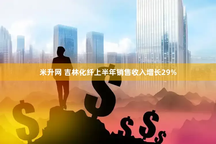 米升网 吉林化纤上半年销售收入增长29%