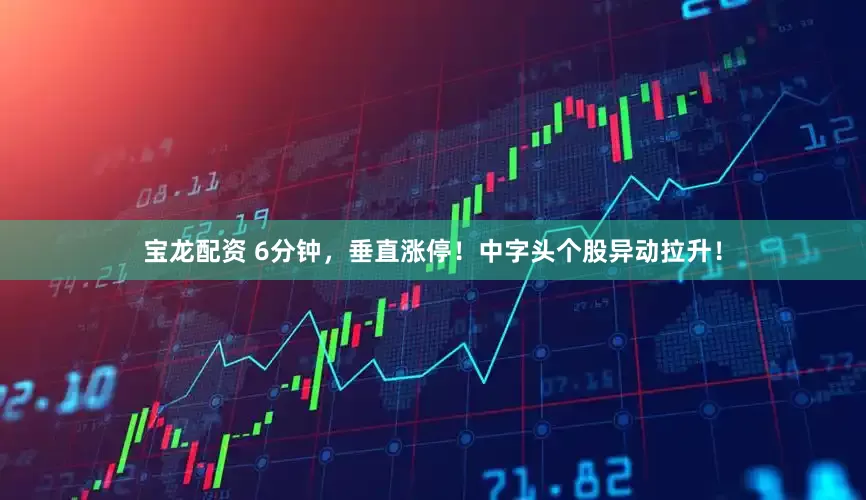 宝龙配资 6分钟，垂直涨停！中字头个股异动拉升！